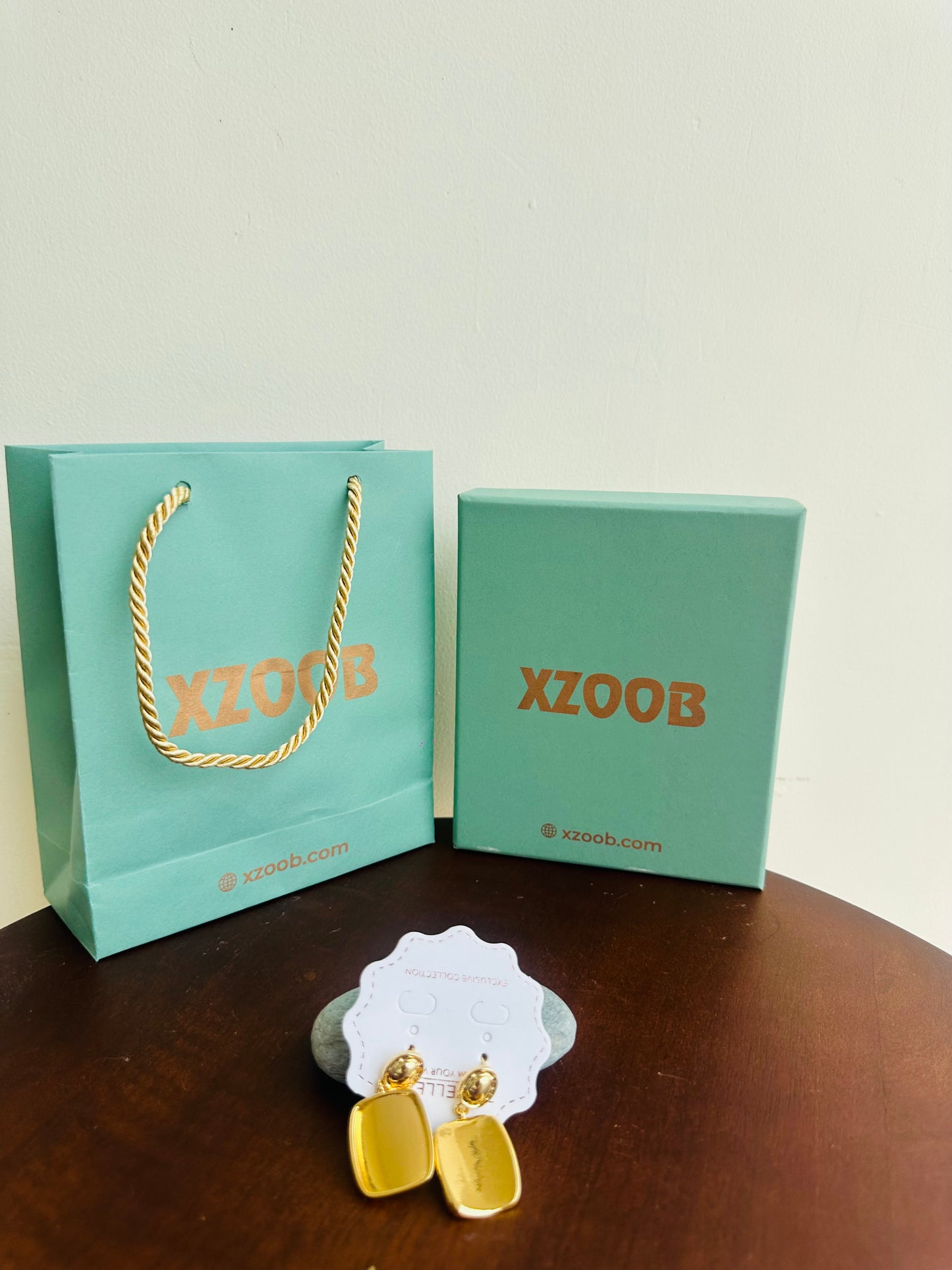 Anti Tarnish Gold Polish Earrings