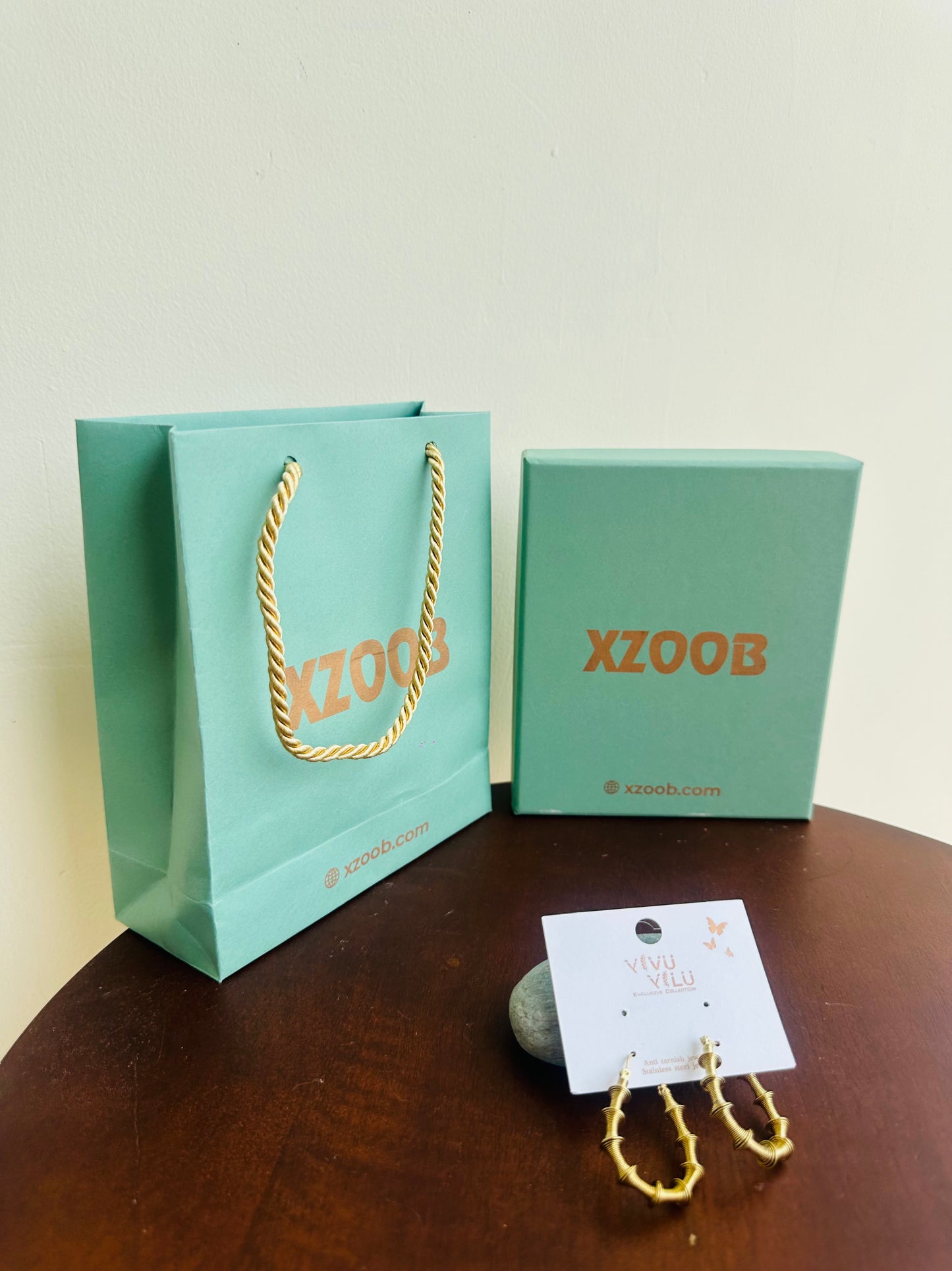Anti Tarnish Gold Polish Earrings