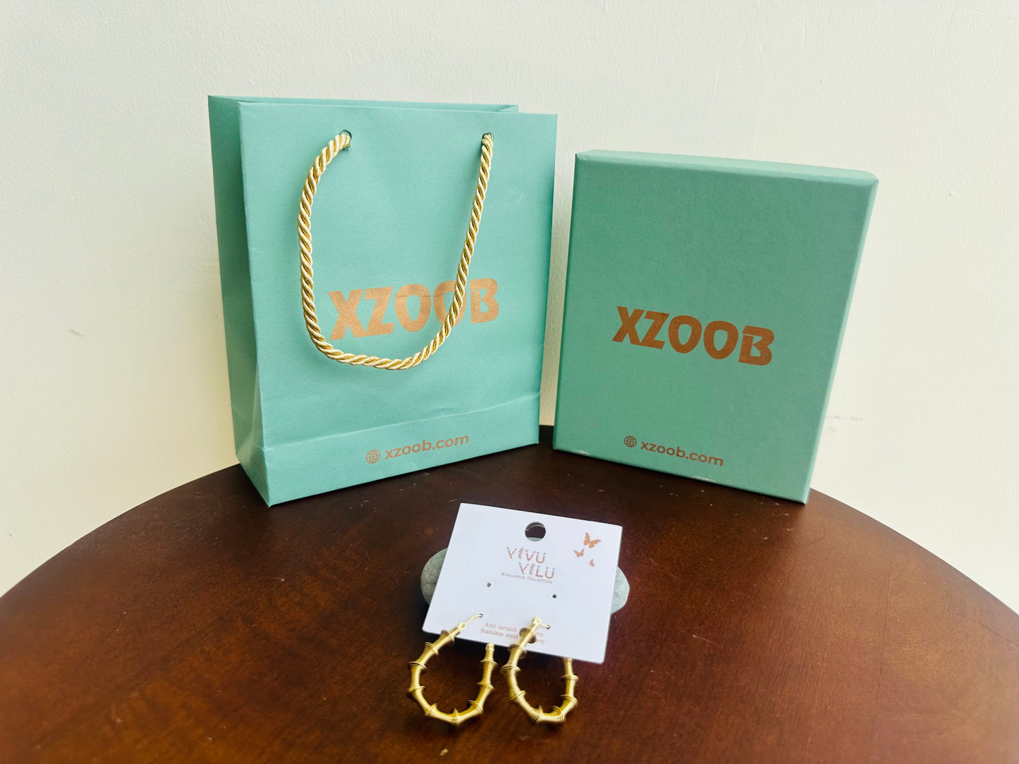 Anti Tarnish Gold Polish Earrings