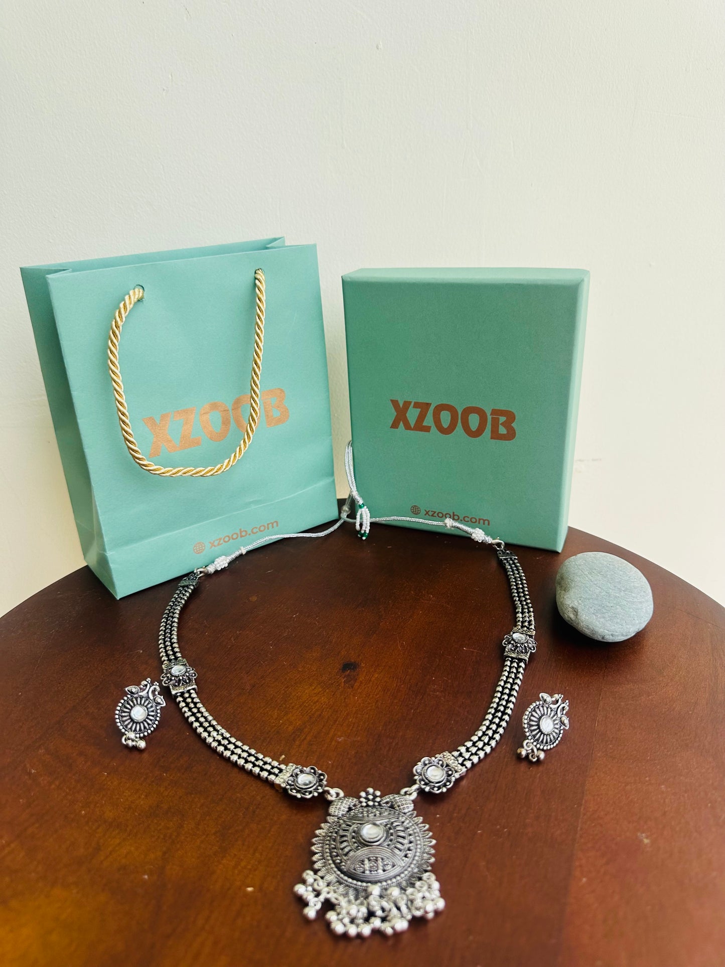 Oxidised Necklace