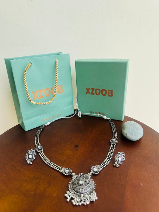 Oxidised Necklace