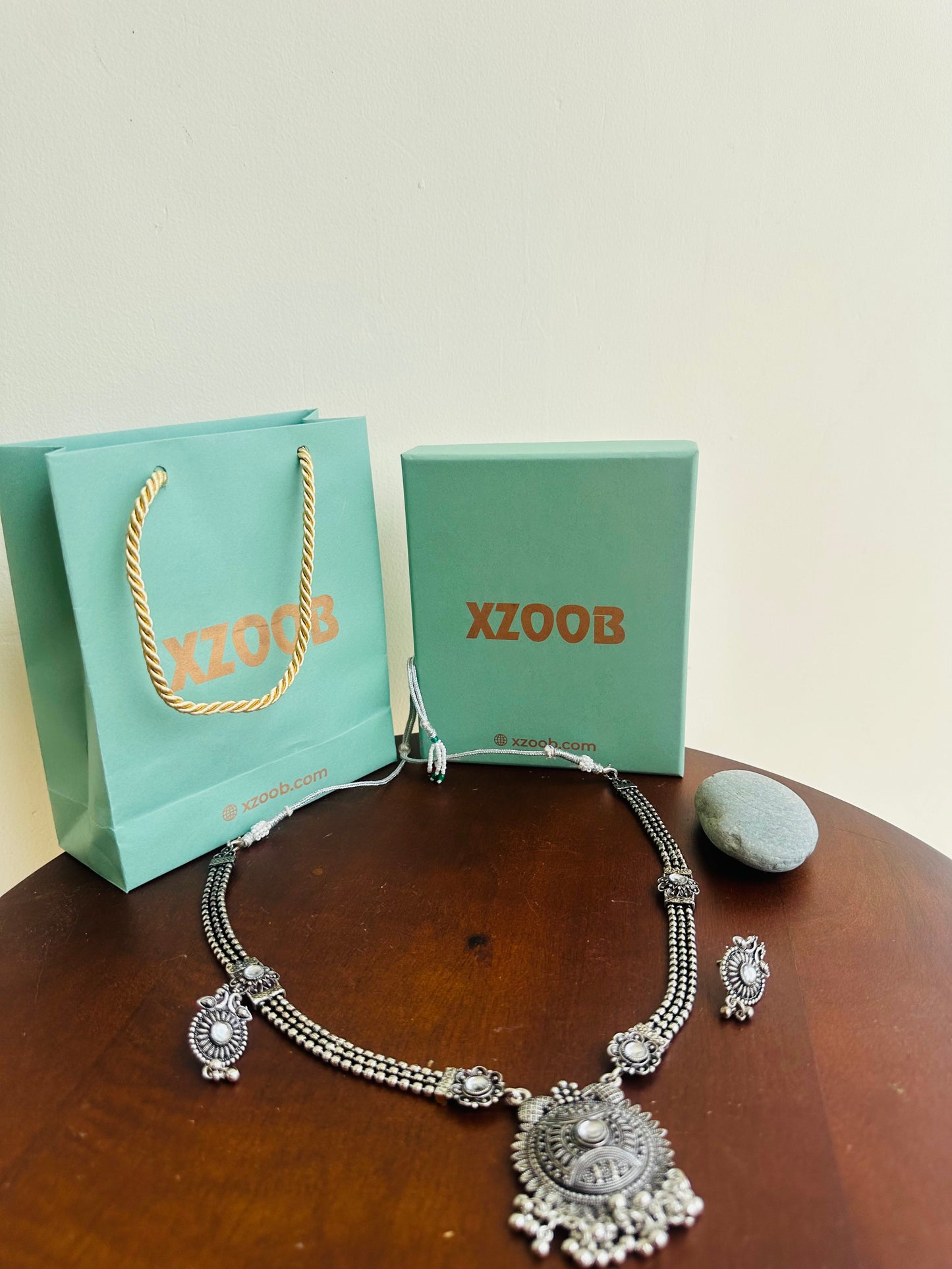 Oxidised Necklace