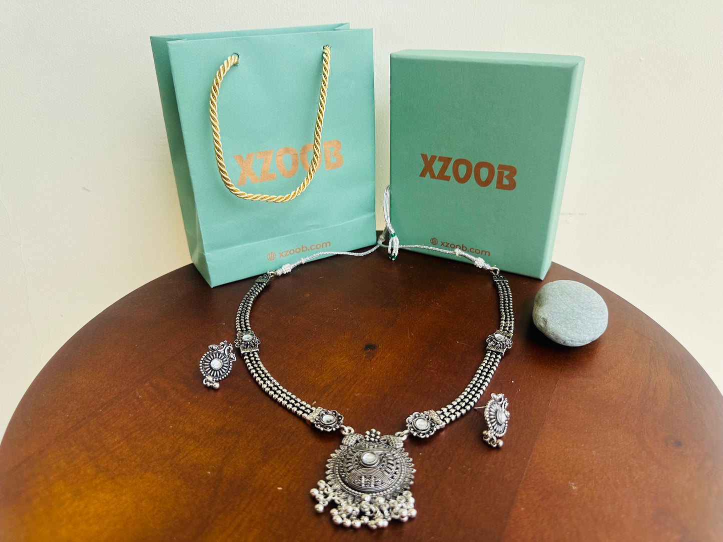 Oxidised Necklace