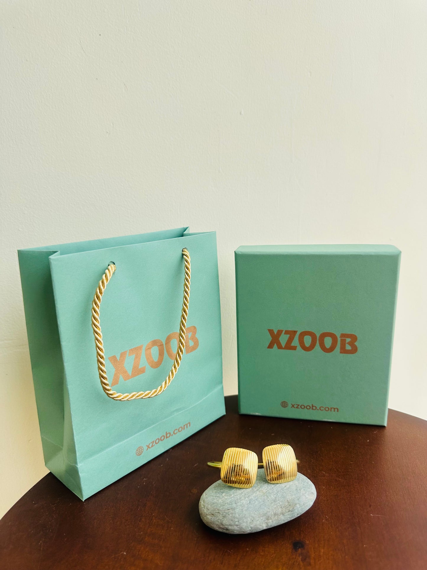 Anti Tarnish Gold Polish Earrings