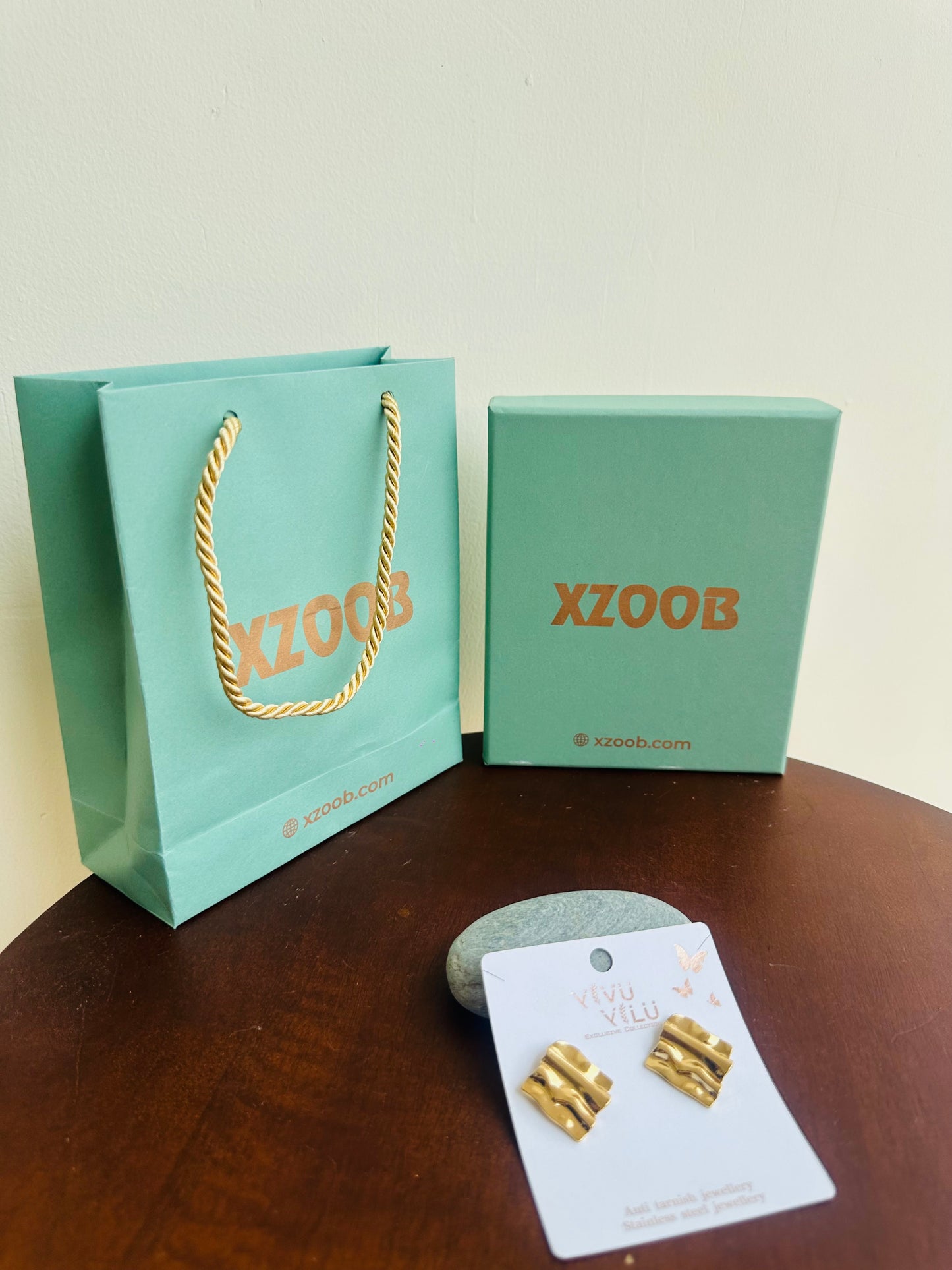 Anti Tarnish Gold Polish Earrings