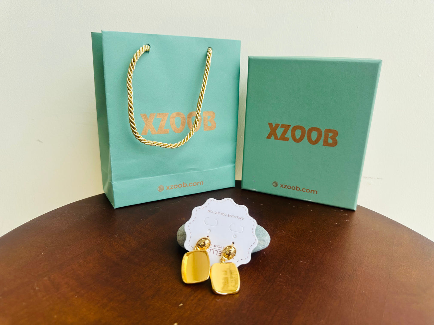 Anti Tarnish Gold Polish Earrings