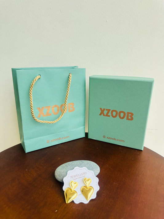 Anti Tarnish Gold Polish Earrings