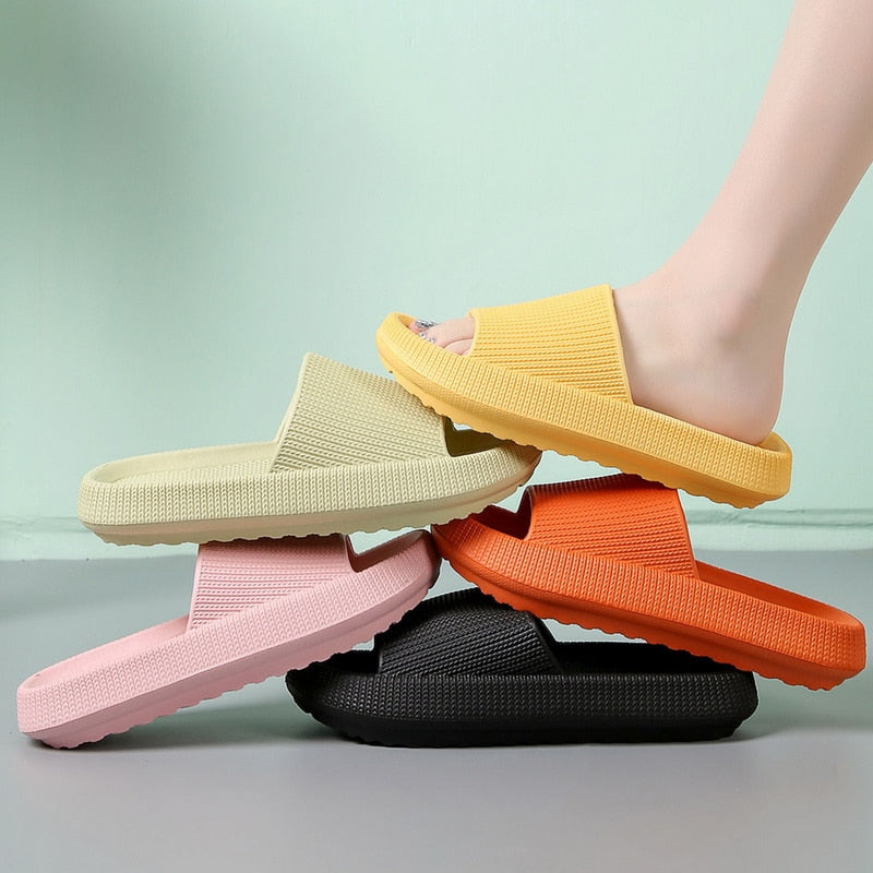 Home Slippers Anti-slip Flip Flops Woman & Sandals