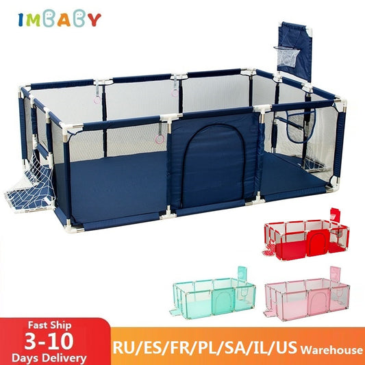 Imbaby Kids Furniture Playpen For Children Large Dry Pool Baby