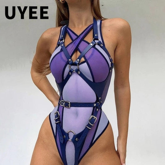 UYEE Sexy Full Body Harness Belt Bondage Lingerie Women