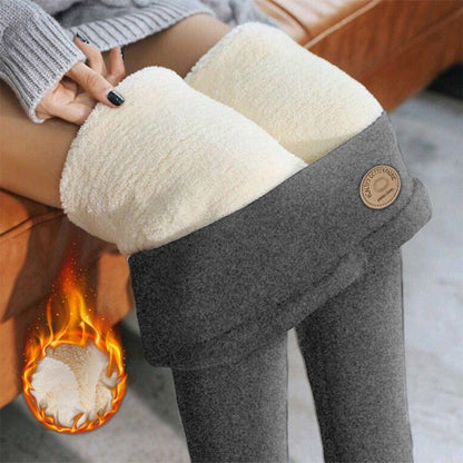 Women's Warm Leggings  With Fleece Thermal Pants