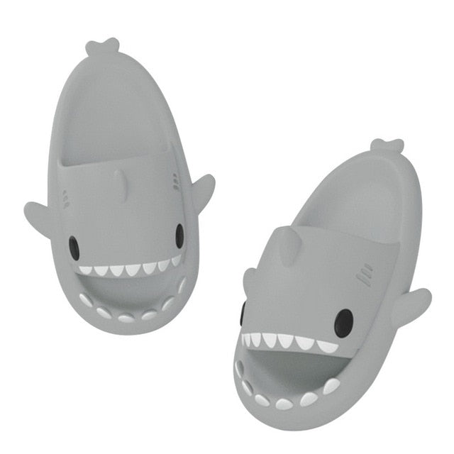 Cartoon Shark Soft Slippers For Kids