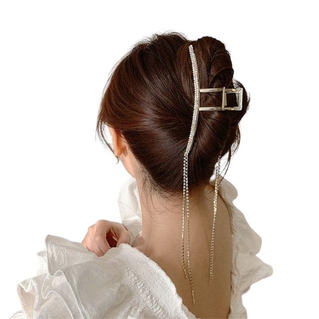1pc Irregular Large Hollow Butterfly Wing Hair Pins For Women