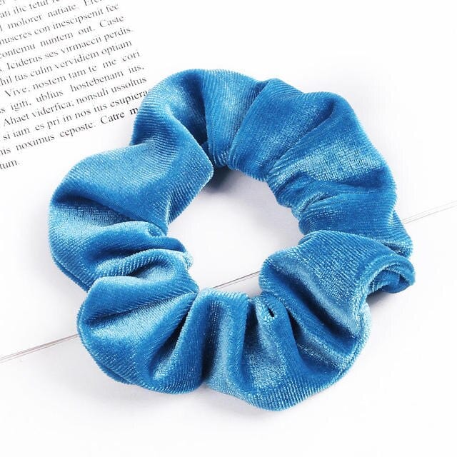 Velvet Scrunchie Hairband For Women